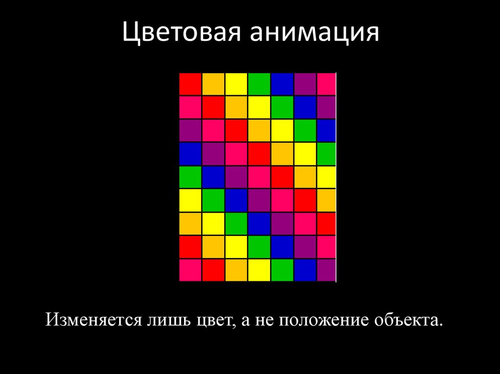 Цвета положение. Цветовая анимация примеры. Что такое цветовая анимации презентация. Цветовая анимация программирование. Цветовая технология анимация.