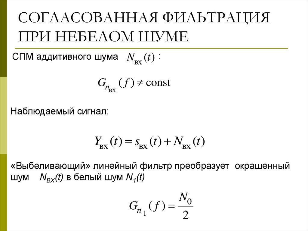 Аддитивный шум на изображении