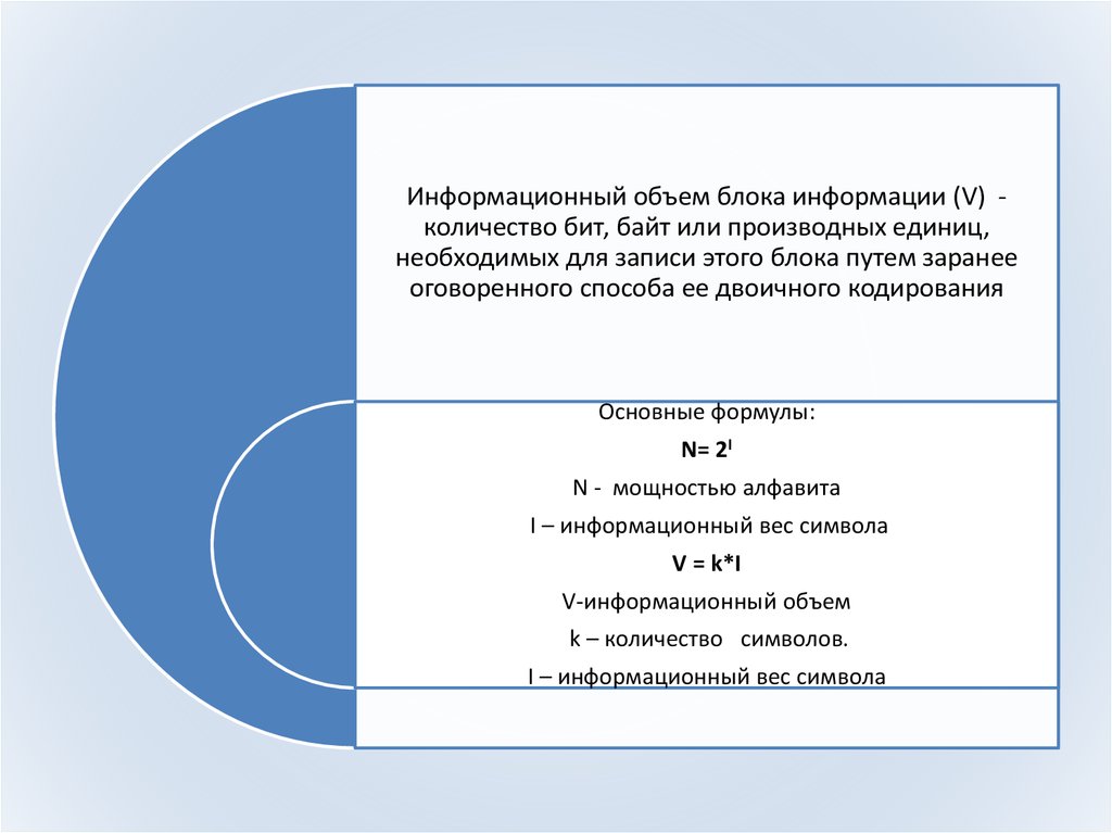 Проверочная работа кодирование информации