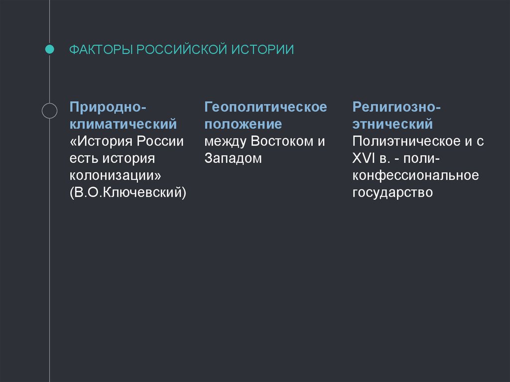 Используя исторические факторы. Факторы истории. Факторы исторического развития. Факторы российского исторического процесса.