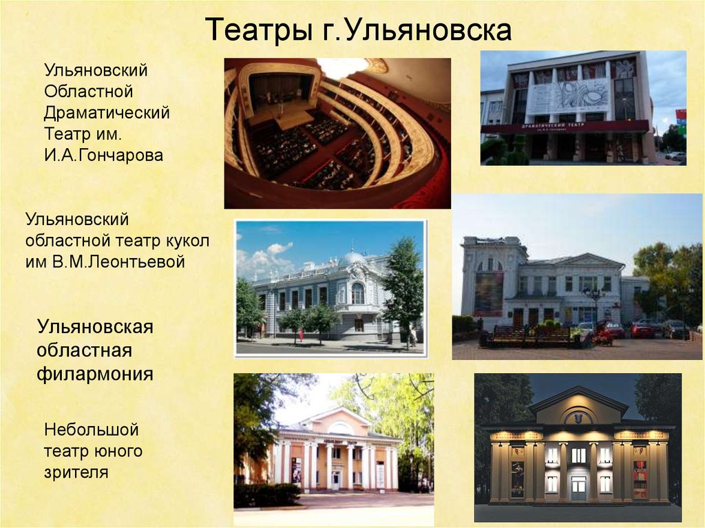 Театры г.Ульяновска