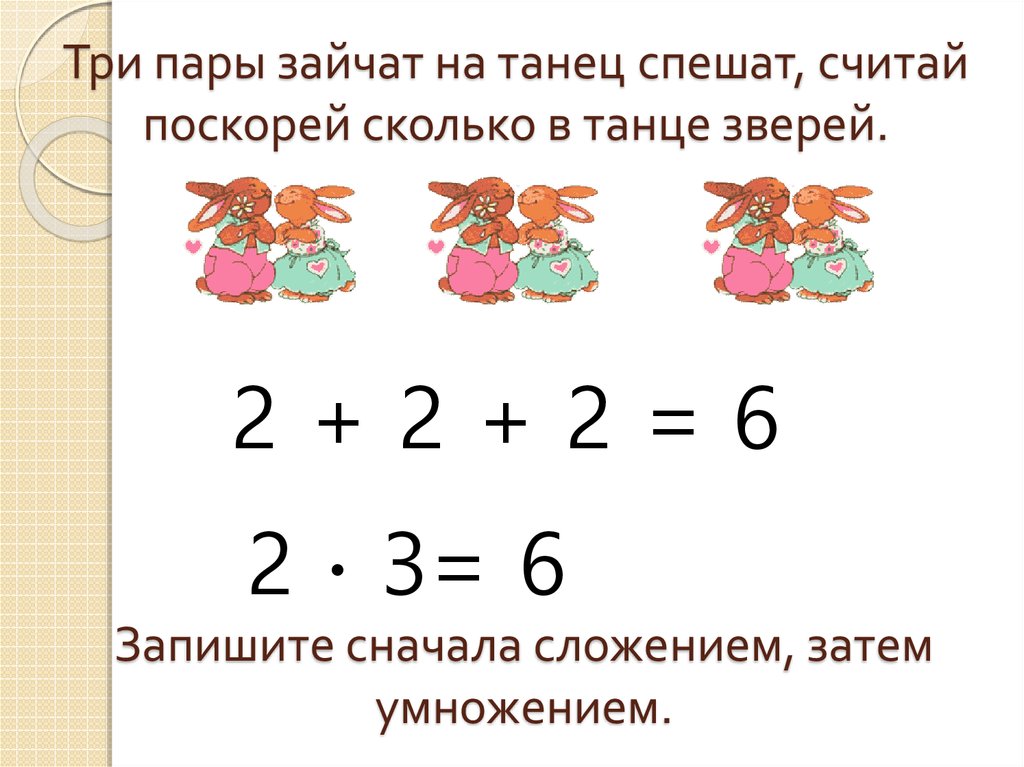 Презентация умножение 2 и на 2 презентация 2 класс школа россии фгос