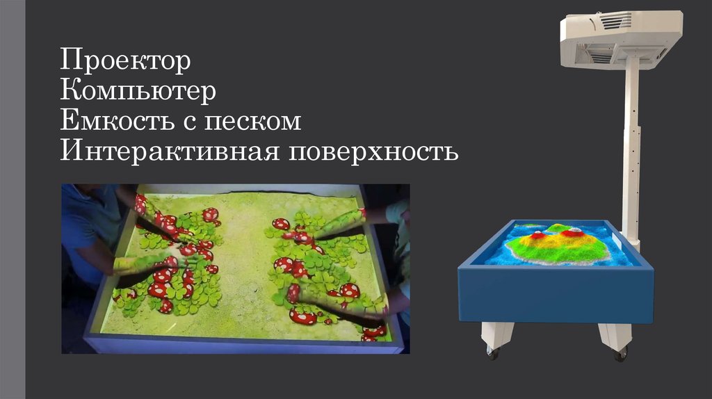Интерактивная песочница презентация