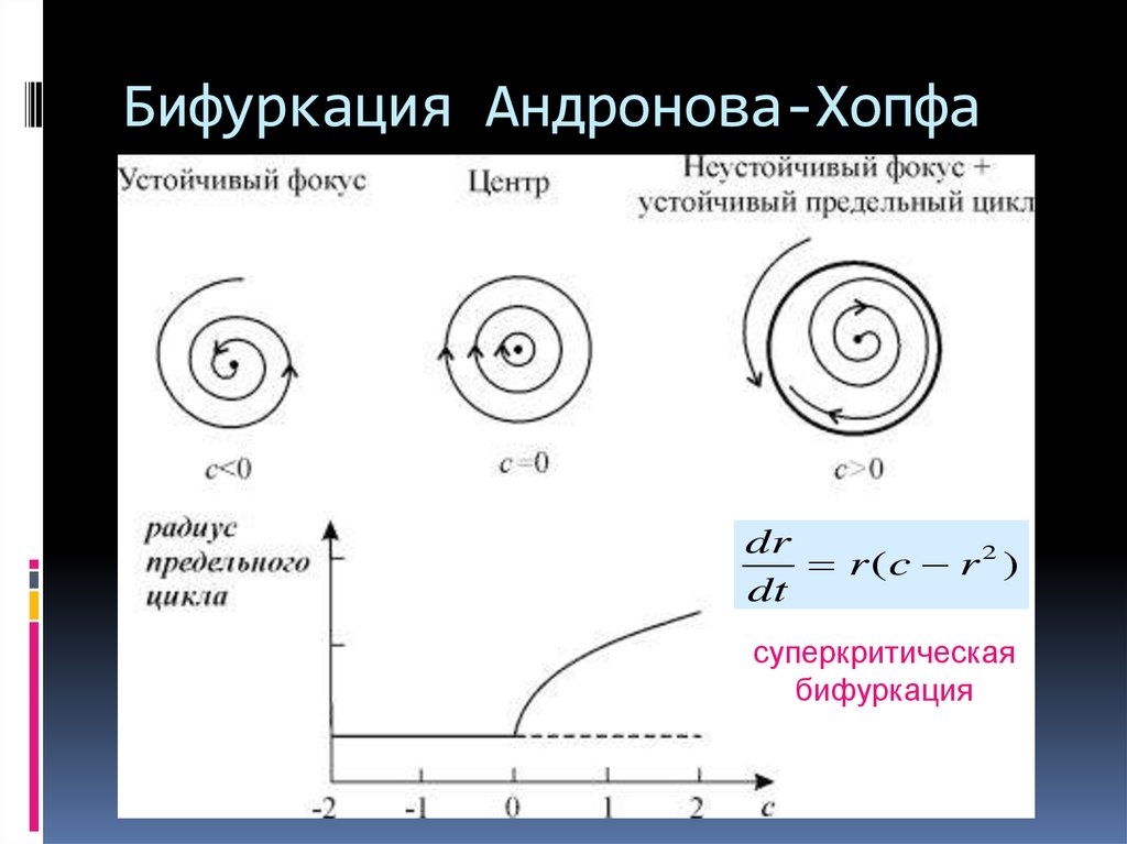 Бифуркационная диаграмма это