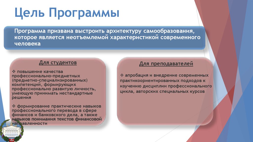 Неотъемлемая цель. Цель программы. Цель программы презентация. Цель программы #контурбезопасности. Цель программы фото.