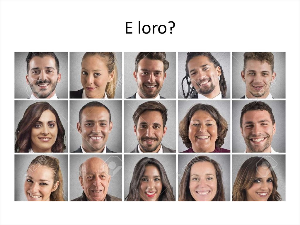 E loro?