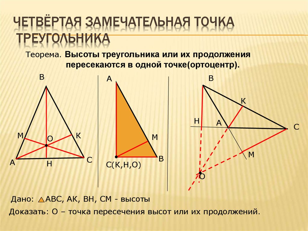 Четвёртая замечательная точка треугольника