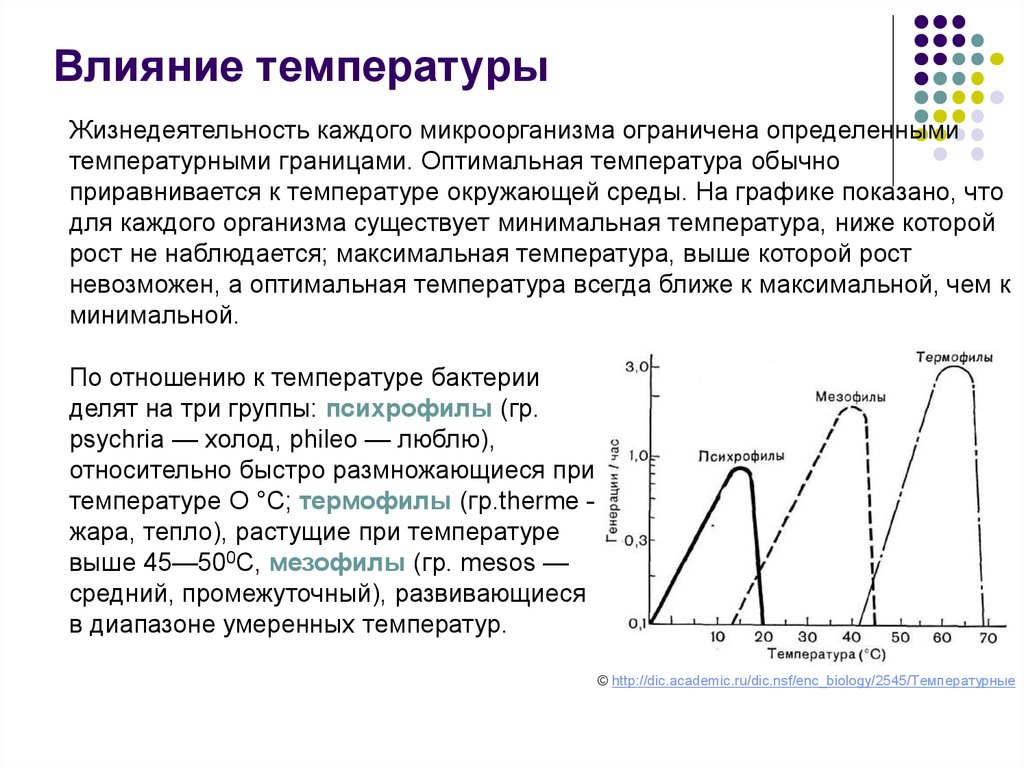 Температура отношений. Температура среды психрофилы термофилы мезофилы. Влияние температуры на бактерии. Влияние температуры на микроорганизмы. Оптимальная температура для психрофилов.