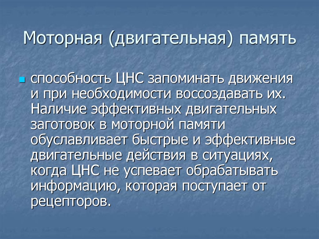 Двигательная память ребенка. Двигательная (моторная) память. Виды памяти двигательная.