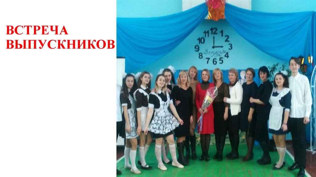 ВСТРЕЧА ВЫПУСКНИКОВ