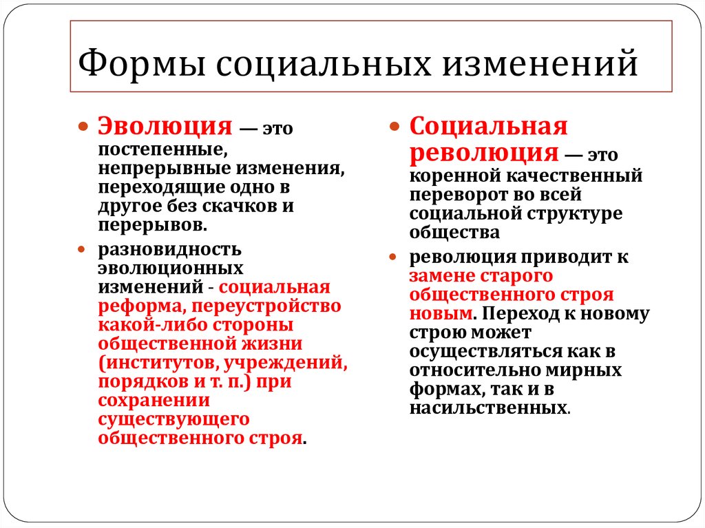 Заполните схему приведите примеры пути прогресса революция реформы