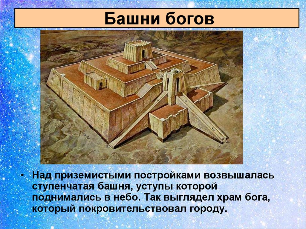 Как выглядел храм бога. Достопримечательности древнего Двуречья. Над городскими постройками возвышалась ступенчатая башня Двуречье. Башни в городах Двуречья назывались. Над городскими постройками возвышалась ступенчатая башня храм.