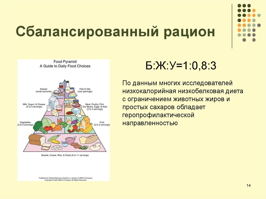 Сбалансированный рацион