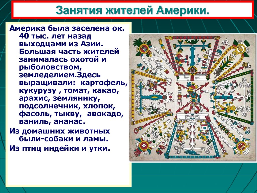 Народ америки 6 класс. Занятия жителей Америки. Занятия жителей Америки история 6 класс. Занятия в доколумбовой Америке. Кратко о занятие жителей Америке.