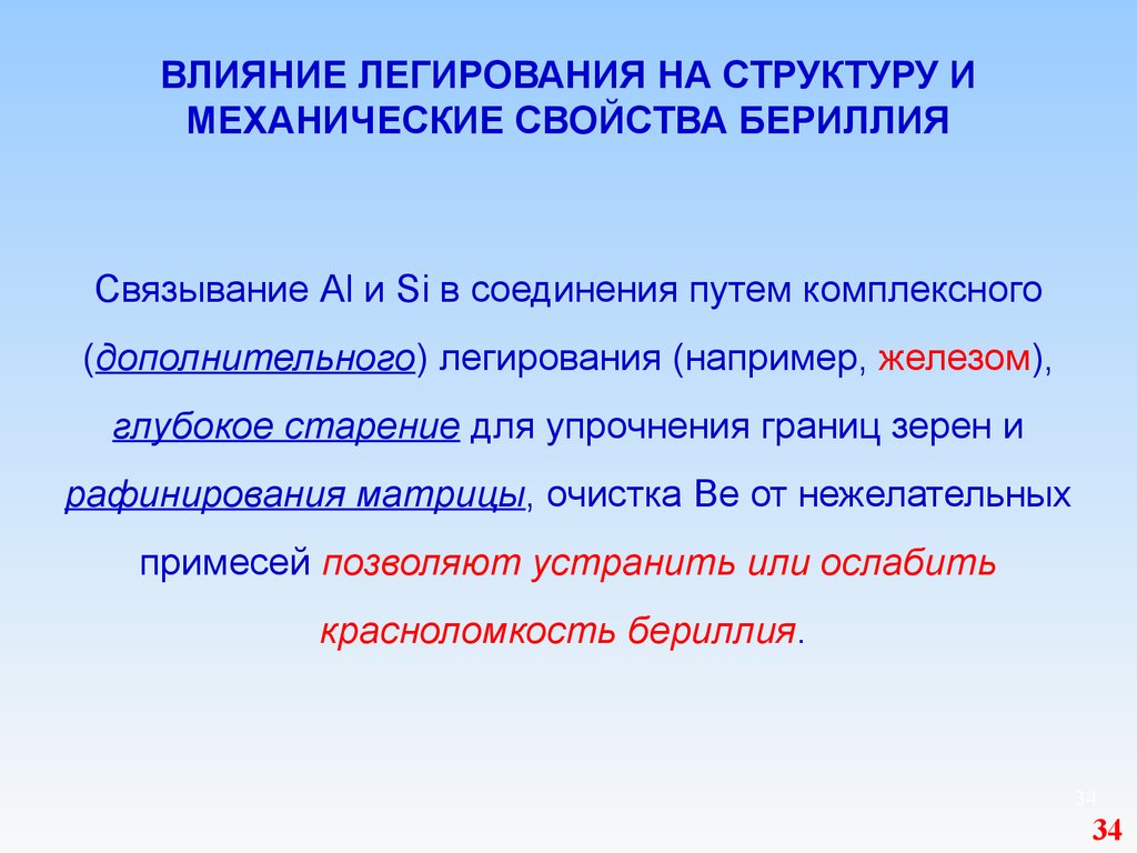 Свойства соединений бериллия. Легирование сплавов бериллий. Конструкционные сплавы с бериллием. Комплексные соединения бериллия. Комплексная соль бериллия.