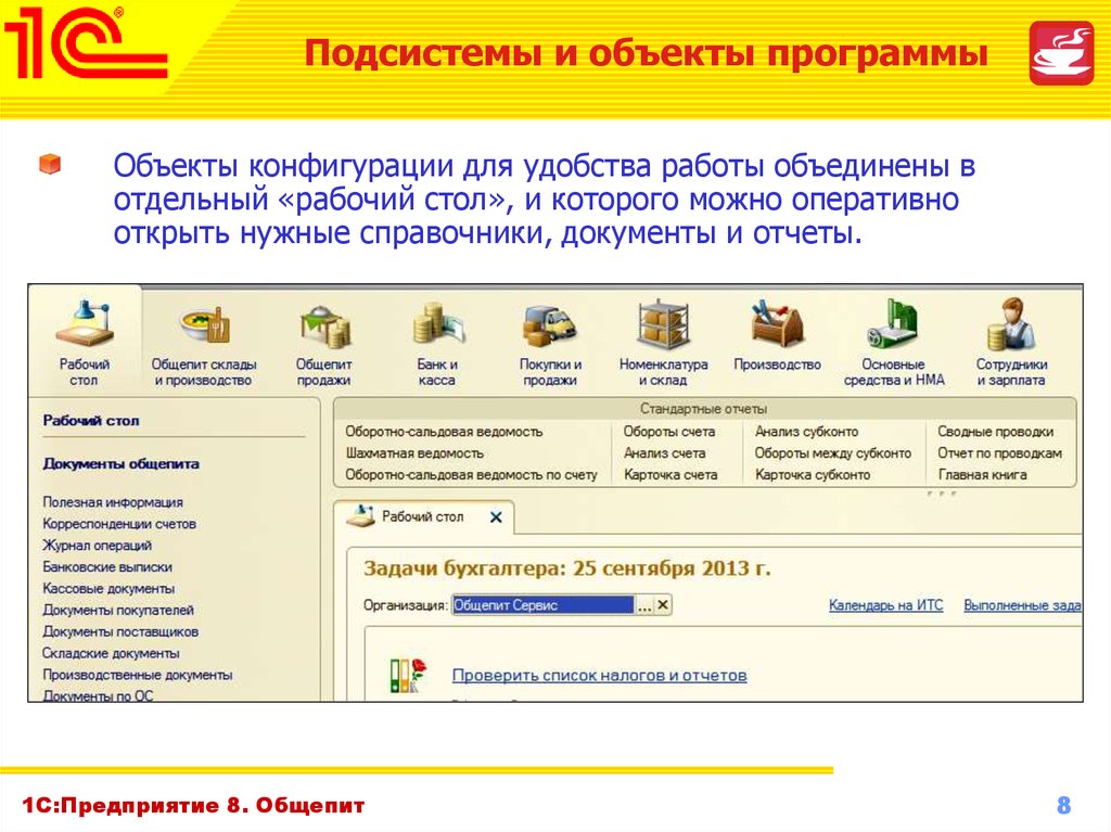 1с предприятие конфигурации. Объекты конфигурации 1с предприятие. 1с предприятие подсистемы. 1с предприятие 8.3 подсистемы. 1с предприятие общепит.