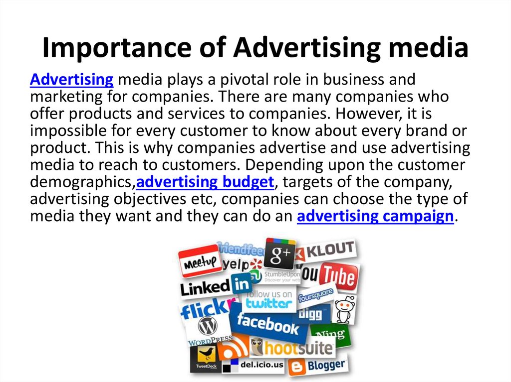 Ads media. Importance of advertising. Advertising Media and advertising methods. Importance of advertising Media. Importance of advertisement.