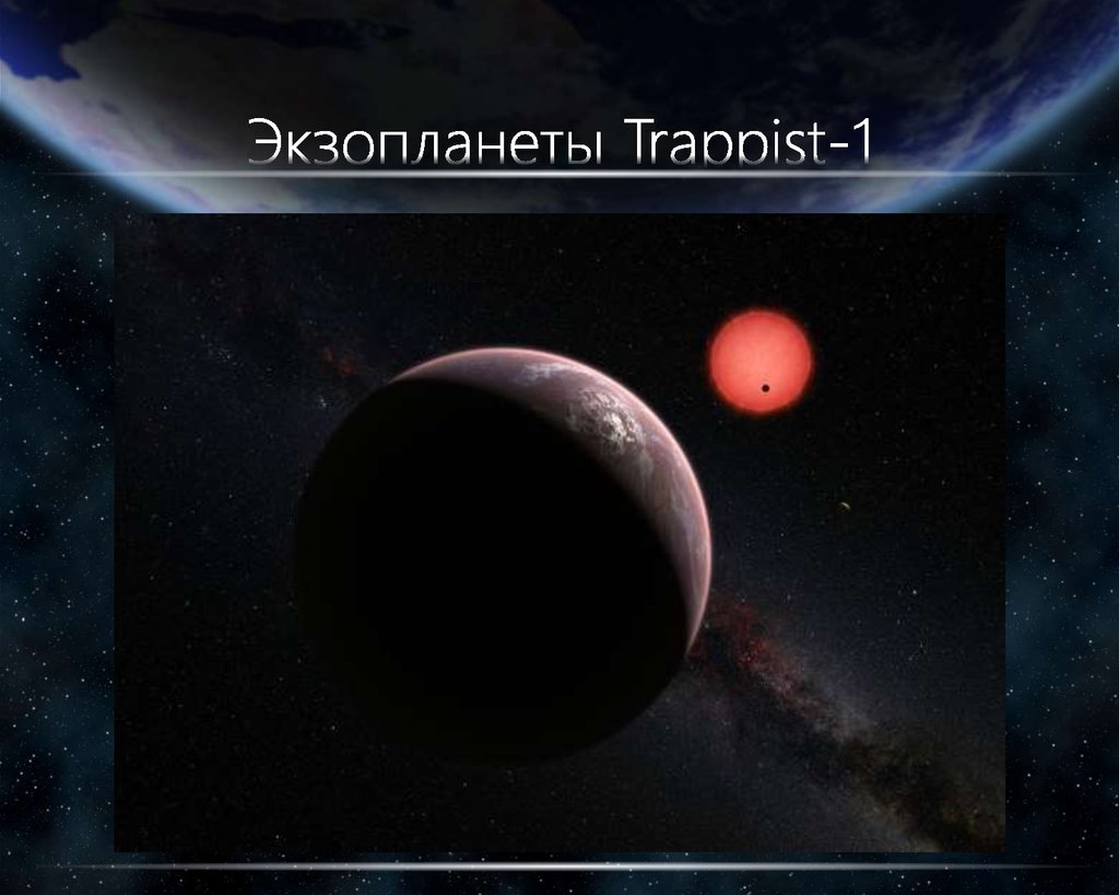 Экзопланеты Trappist-1