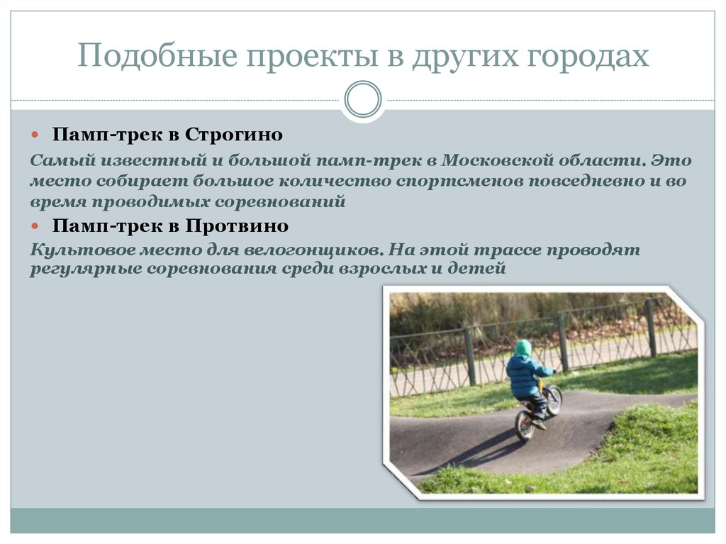 Подобные проекты в других городах