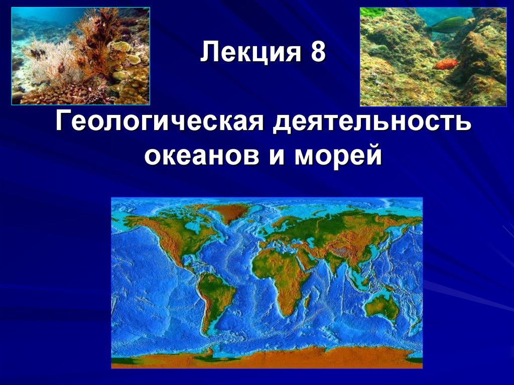 Результаты деятельности океана
