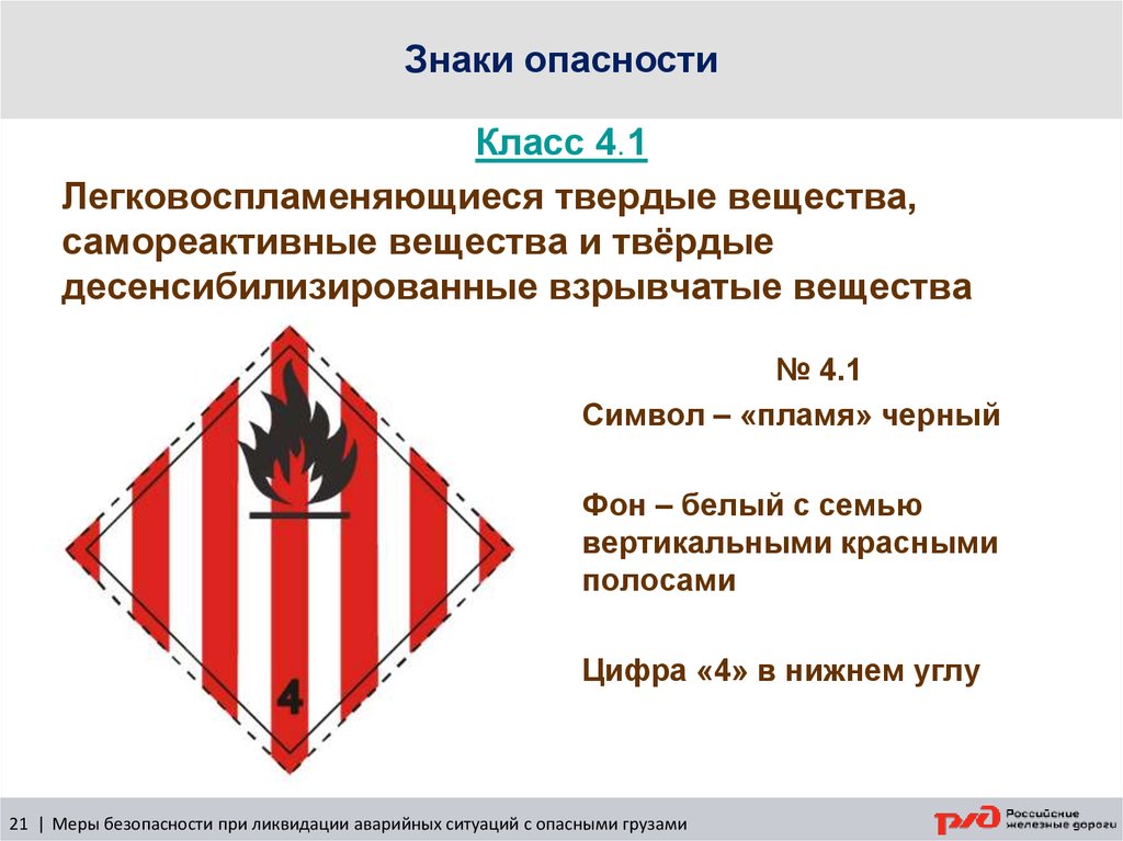 Дополнительная опасность. Класс 4.1 легковоспламеняющиеся Твердые вещества. Твердые десенсибилизированные взрывчатые вещества. Знак легковоспламеняющиеся Твердые. Знак опасности класс легковоспламеняющиеся Твердые вещества.