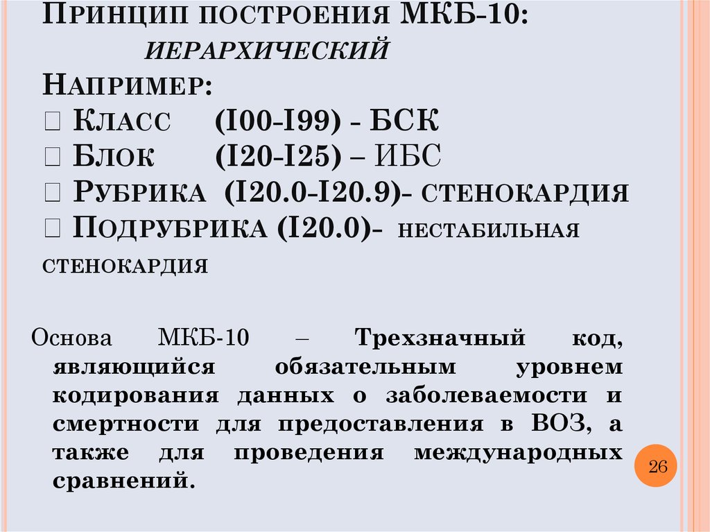 Международная классификация болезней. Принципы построения мкб. Принципы построения международной классификации болезней. Принципы построения мкб 10. I20 мкб 10.