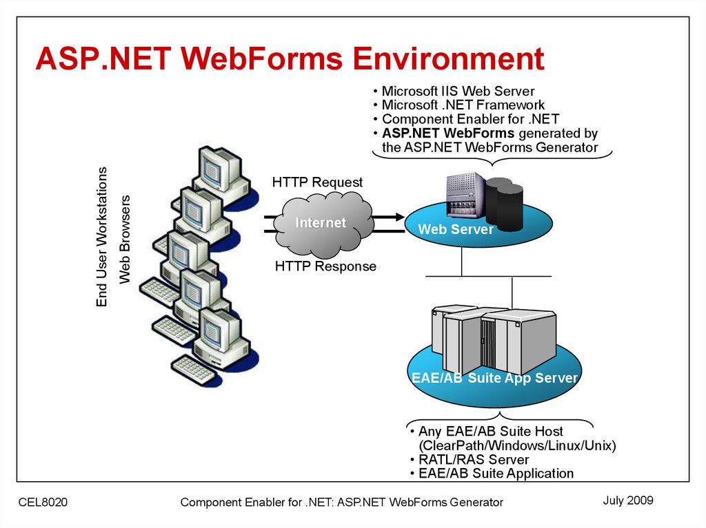ASP.NET WebForms Environment.