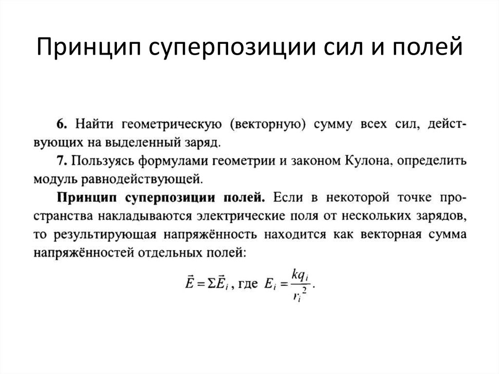 Закон суперпозиции. Принцип суперпозиции сил физика 10 класс. Принцип суперпозиции электрических сил. Принцип суперпозиции сил кратко. Принцип суперпозиции полей для сил.