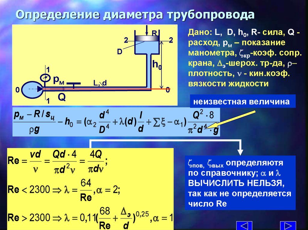 Определение диаметра