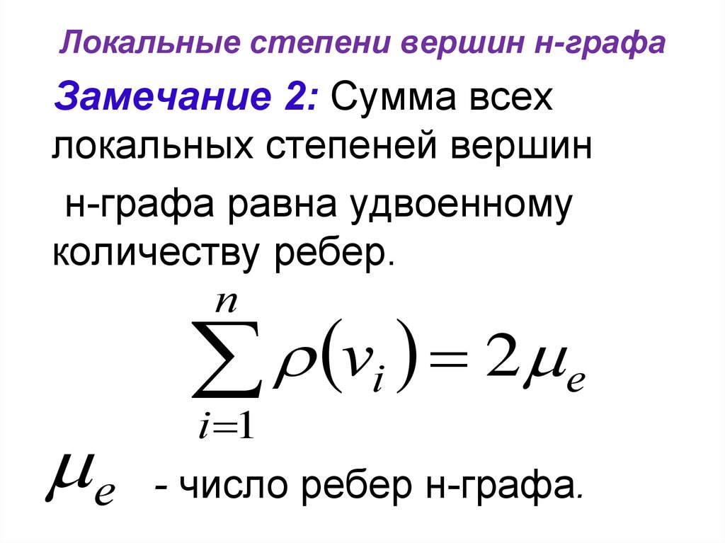 Вершины степени 2 в графе