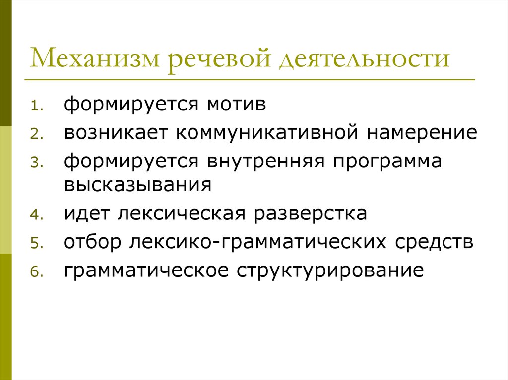 Речевая программа. Механизмы речевой деятельности. Психологические механизмы речевой деятельности. Психологические механизмы речевой деятельности схема. Охарактеризуйте механизмы речевой деятельности.