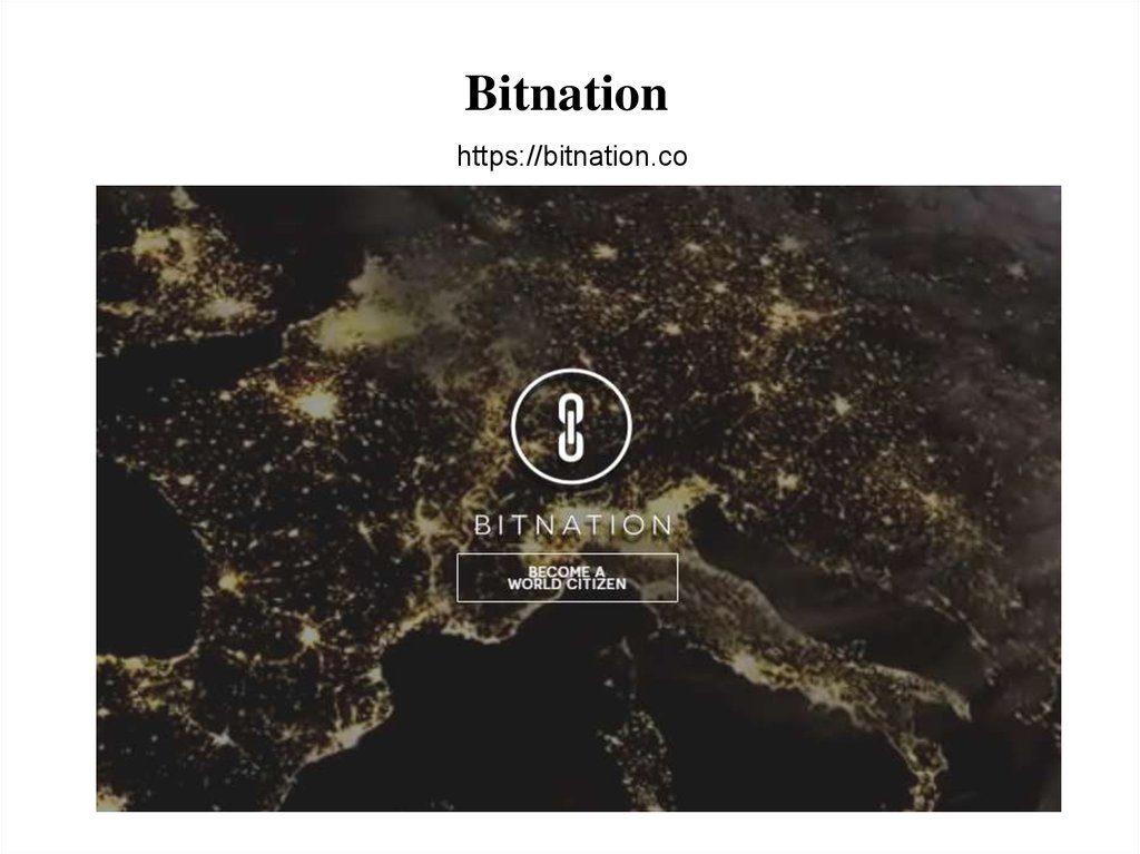 Bitnation