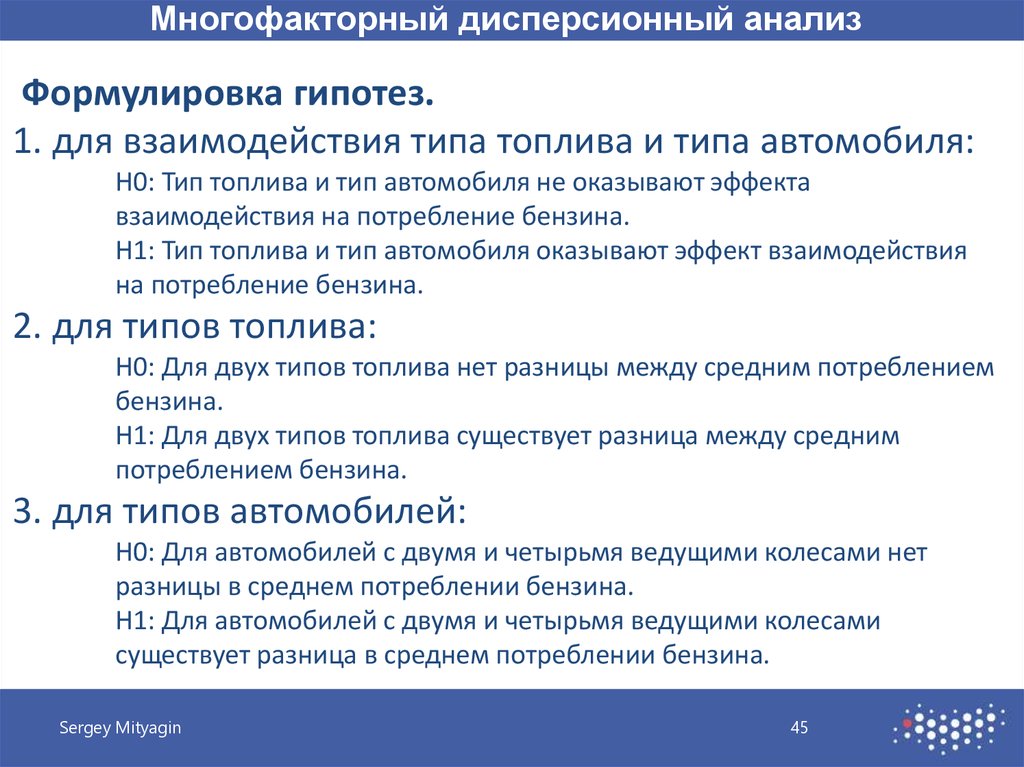 1 на основе анализа. Многофакторный анализ. Многофакторный анализ пример. Дисперсионный анализ гипотезы. Многофакторный дисперсионный анализ.