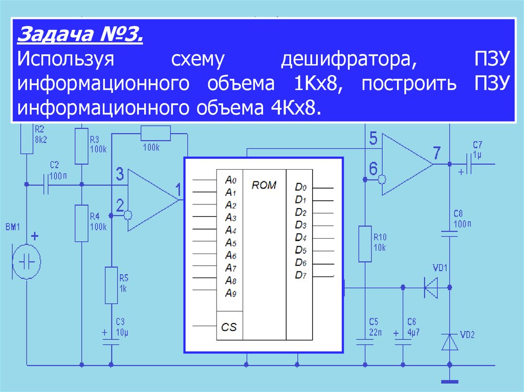 Структурная схема пзу