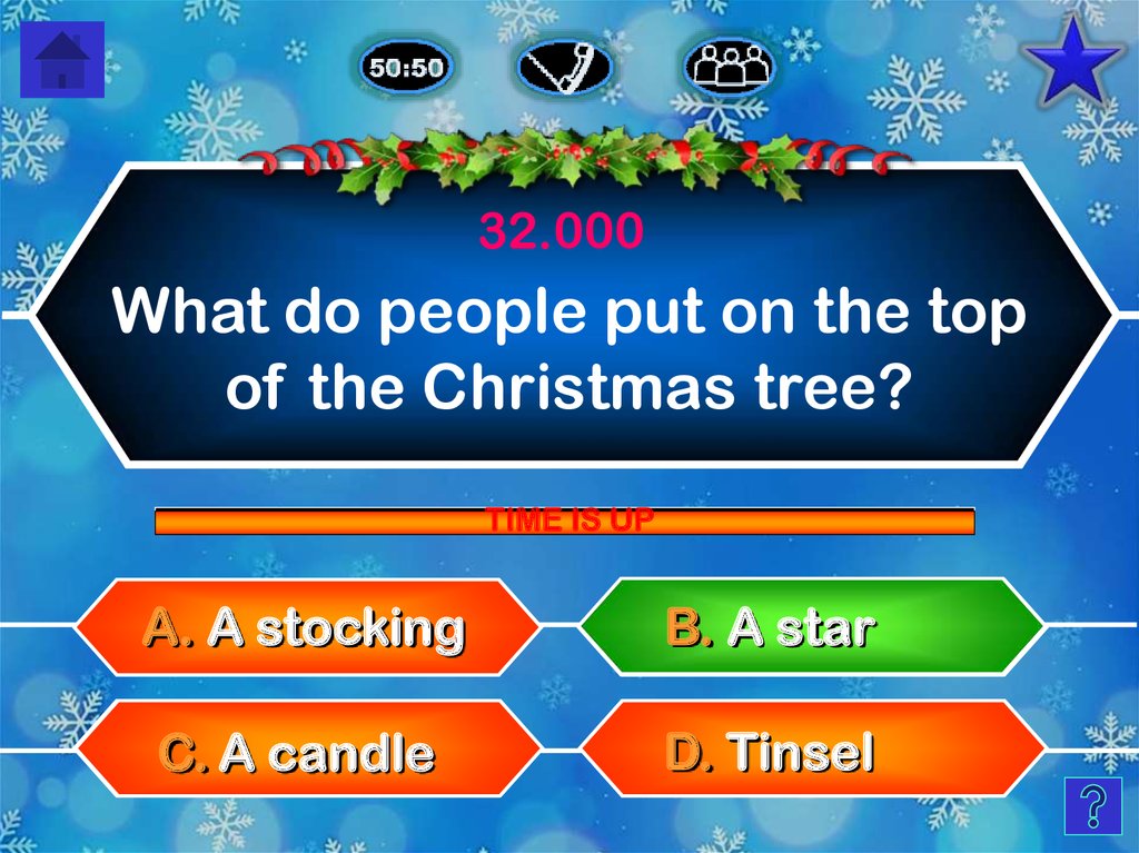 Christmas-game - online presentation