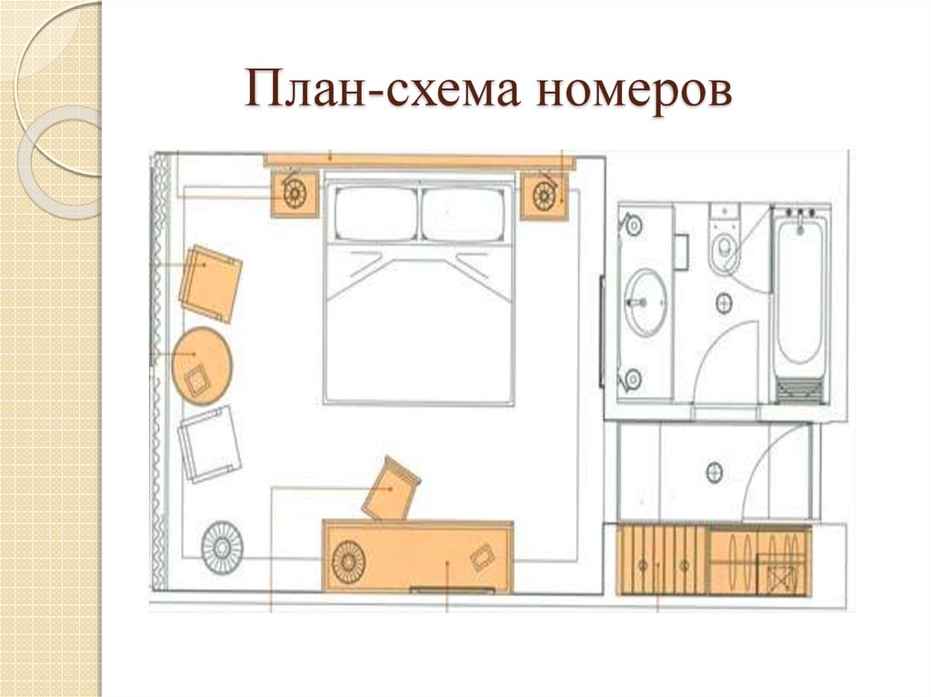 План-схема номеров