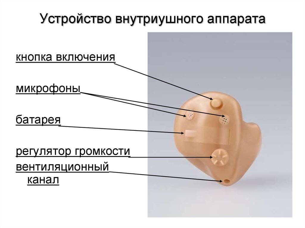 Слуховые аппараты бывают. Строение внутриушного слухового аппарата. Внутриушной слуховой аппарат схема. Внутриушной слуховой аппарат строение. Внутриушные слуховые аппараты (ite).