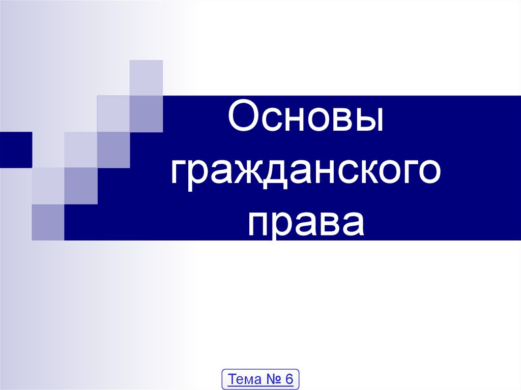 Основы конституционного права презентация