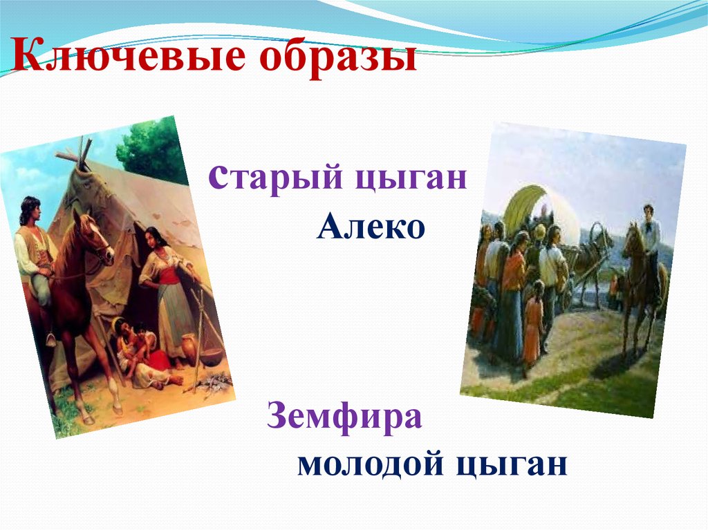 Ключевые образы это. Алеко иллюстрации. Поэма цыганы презентация 9 класс.