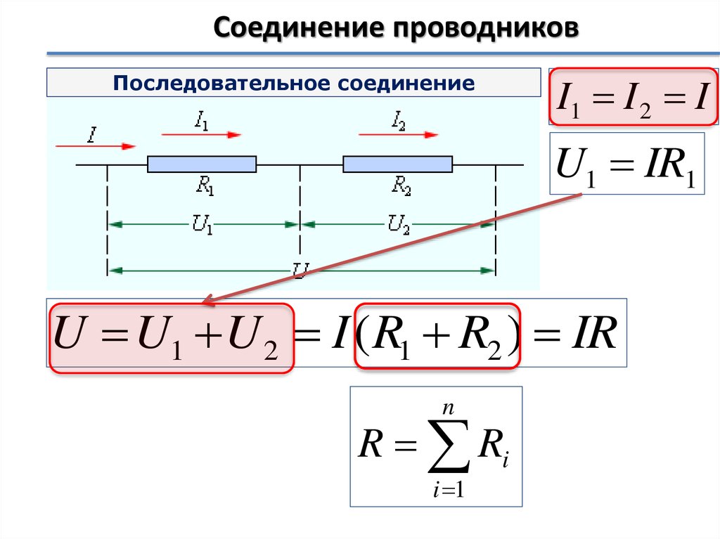 Соединения проводников бывают