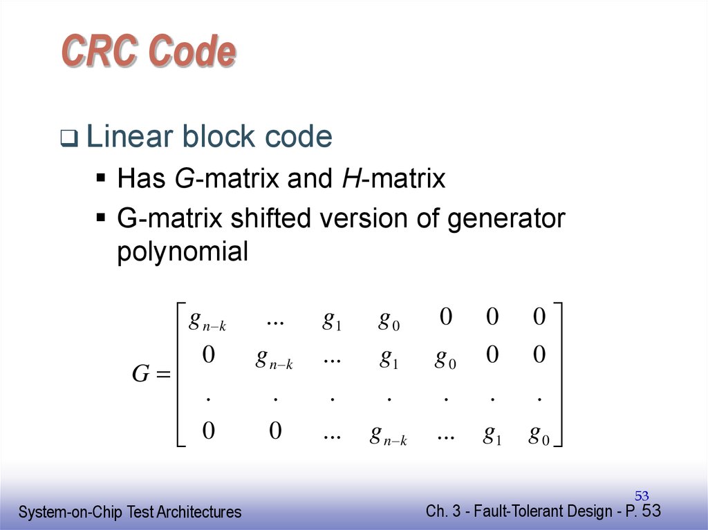 CRC Code