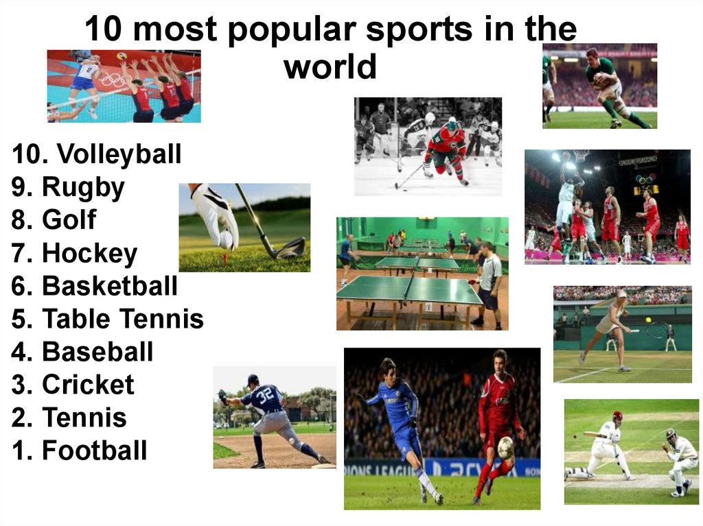presentation about favorite sports