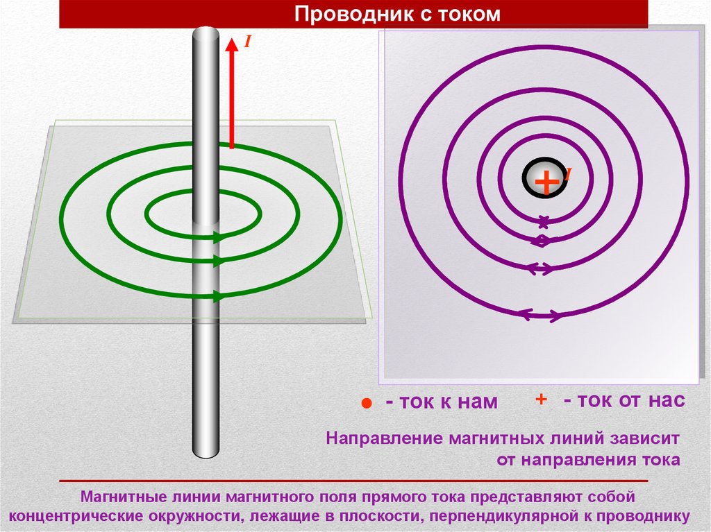 Магнитное поле проводника с током. Направление магнитных линий прямого проводника с током. Магнитное поле прямого тока магнитные линии 8 класс. Силовые линии индукции магнитного поля прямого проводника с током. Линии магнитной индукции прямого проводника с током.