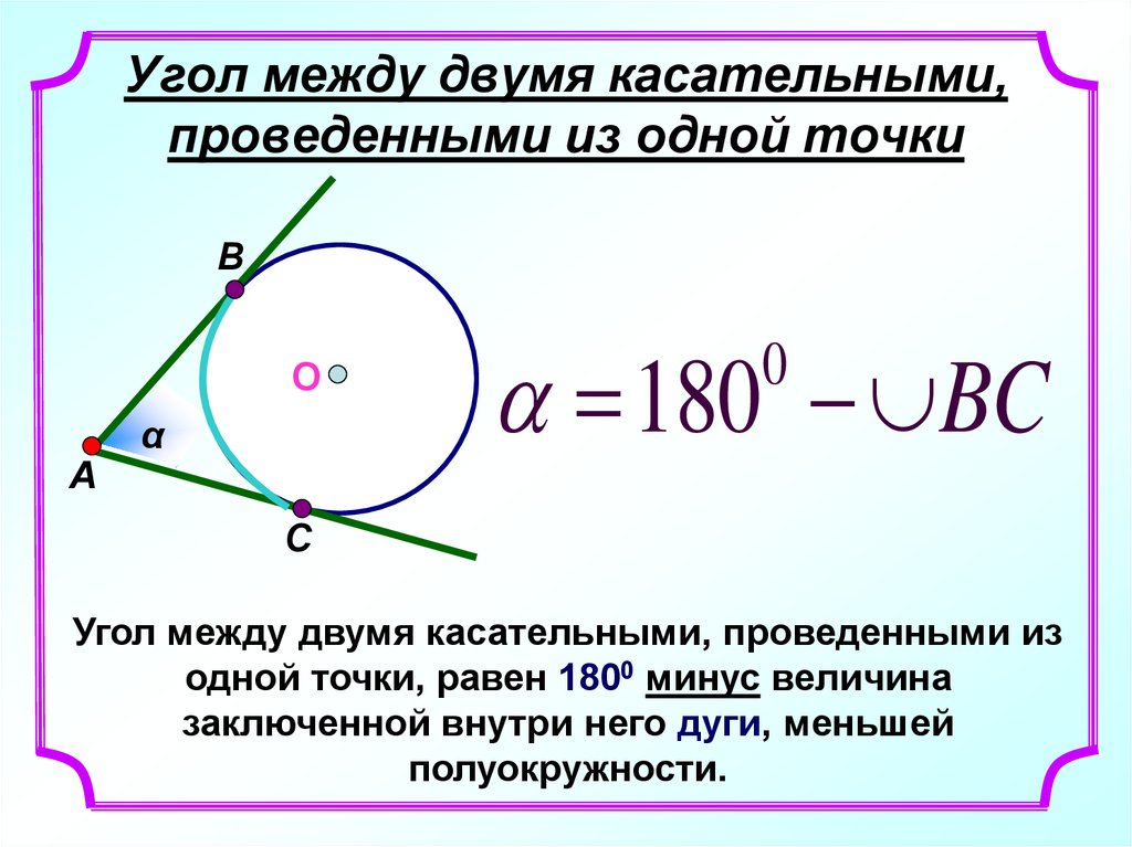 Сделайте рисунок опровергающий утверждение если вершина угла лежит на окружности то этот угол