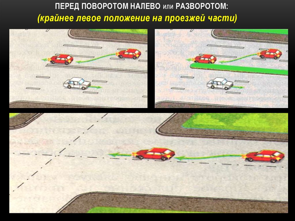 Крайнее правое положение на проезжей. Крайнее положение на проезжей части. Крайнее левое положение на проезжей части. Крайнее левое положение при повороте налево. Крайнее положение перед поворотом.