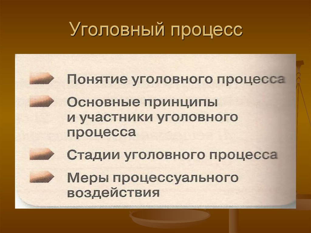 Понятие уголовного судопроизводства презентация