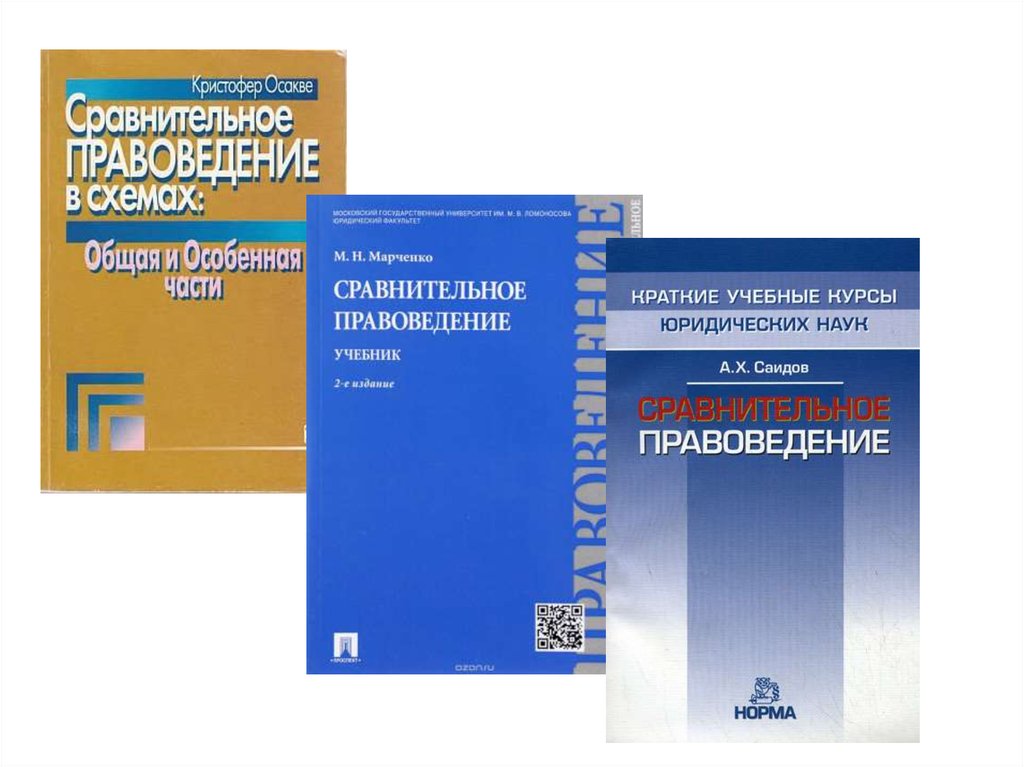 Сравнительное правоведение. А Х Саидов сравнительное правоведение. 