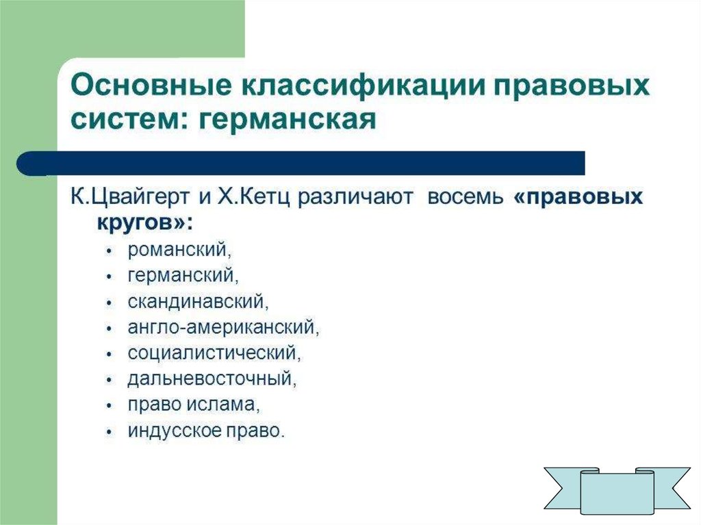 Правовой круг. Классификация правовых систем. Основные классификации правовых систем. Классификация правовых систем Цвайгерт. Классификация правовых семей Цвайгерта.