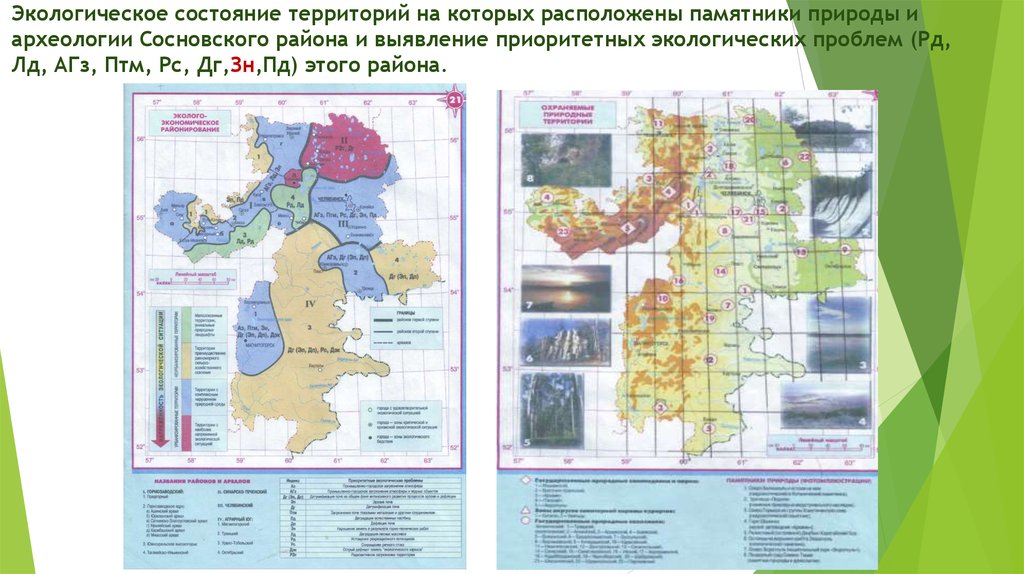 План характеристики экологического состояния территории дальнего востока