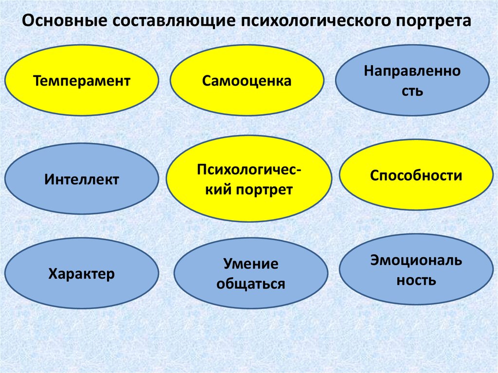 Проект по теме психологический портрет подростка